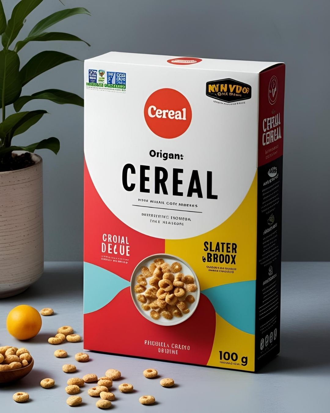 Custom Cereal Box