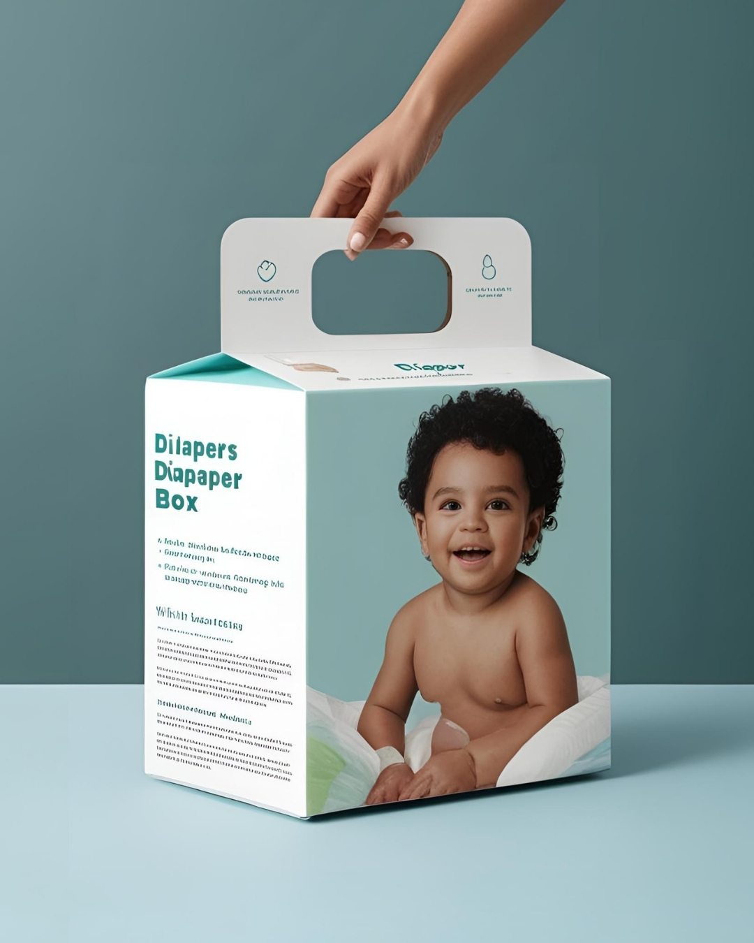 Custom Diaper Boxes