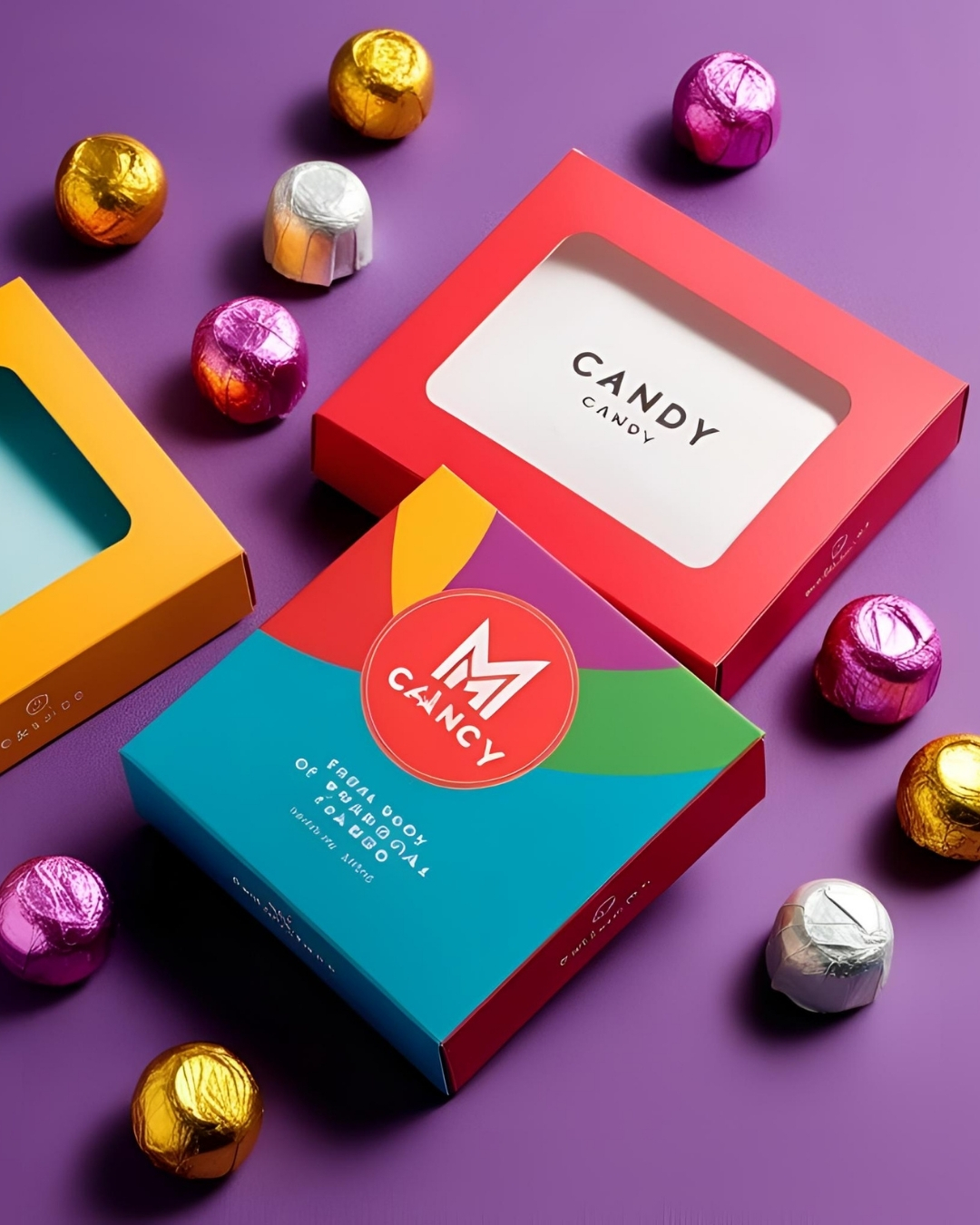 Custom Candy Boxes With Window