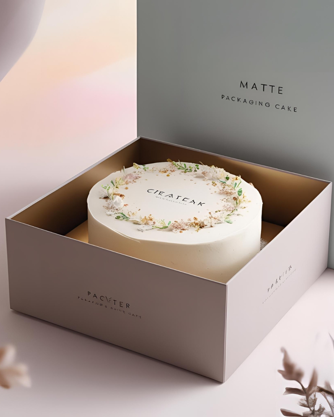 Custom Cake Box