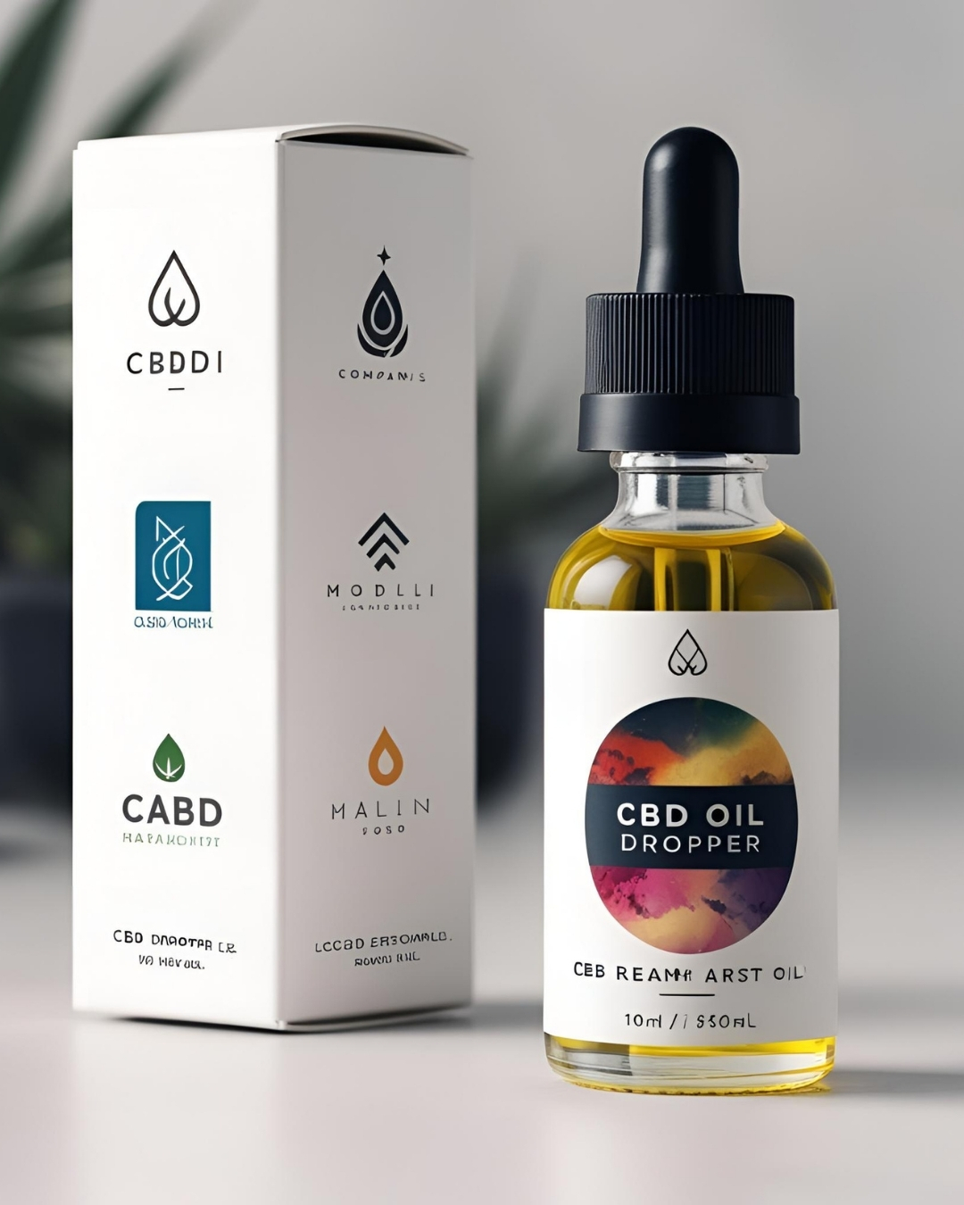 Custom Tincture Bottle Boxes