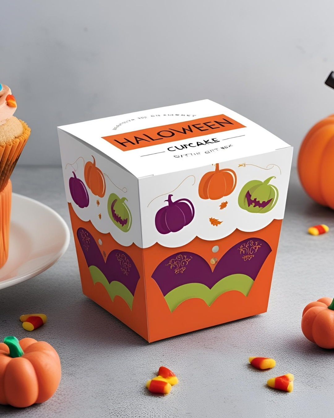 Halloween Cupcake Boxes