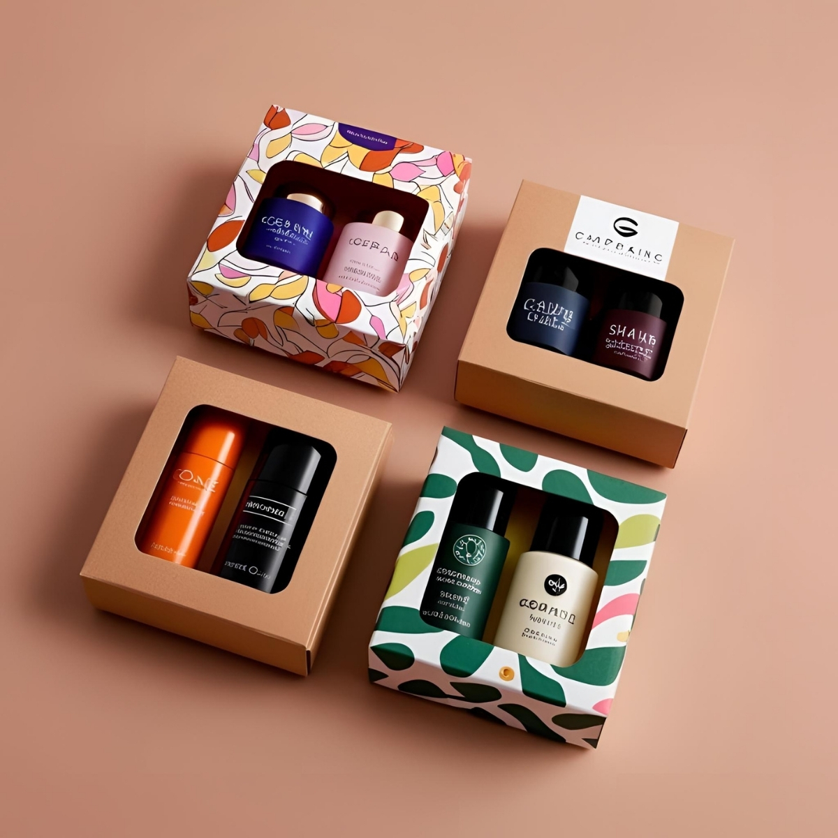 Cosmetics Boxes with Window